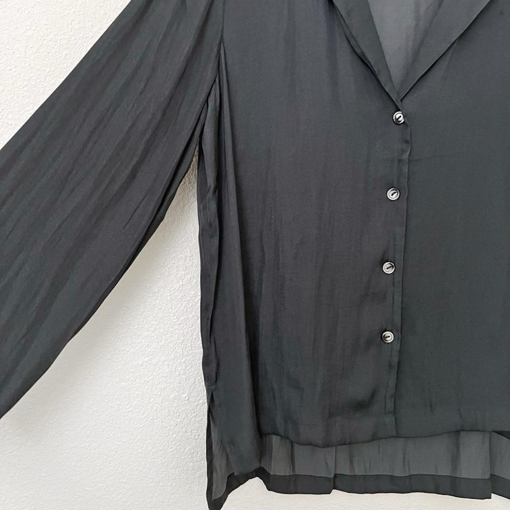 Gapbody Dark Gray Button-Up - image 3